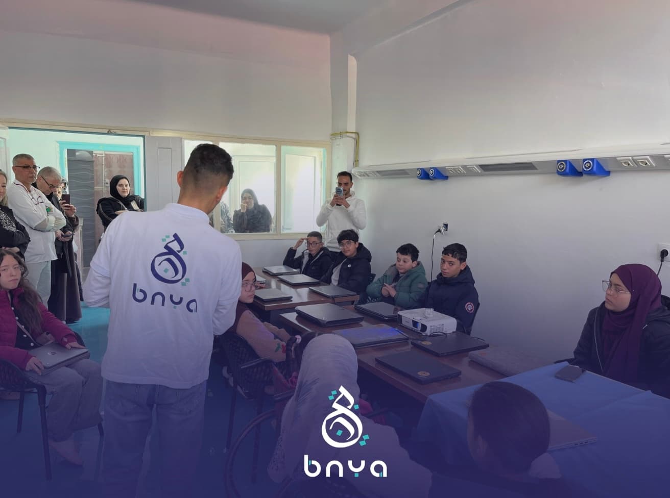 Atelier collectif BNYA Care à Sidi Ghiles